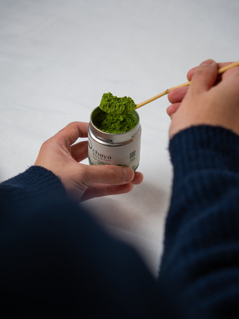 ochaya matcha scooping