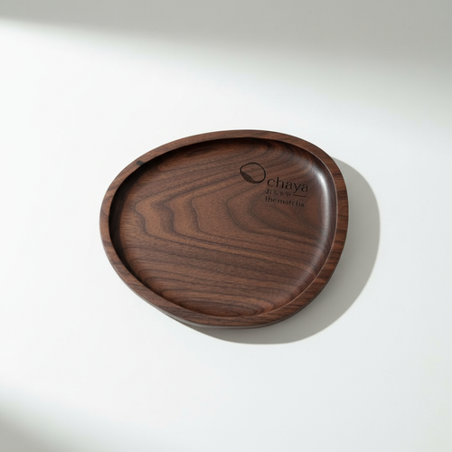Ochaya Wooden Tray – Small - Flat Lay