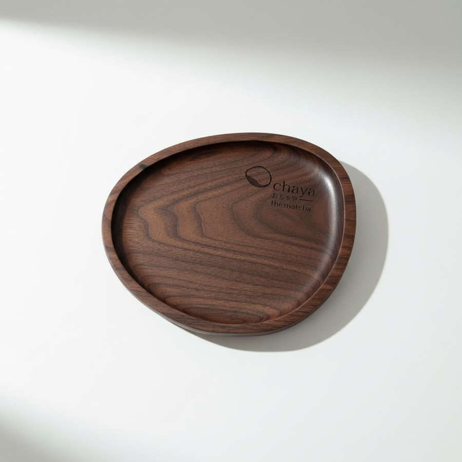 Ochaya Wooden Tray – Small - Flat Lay