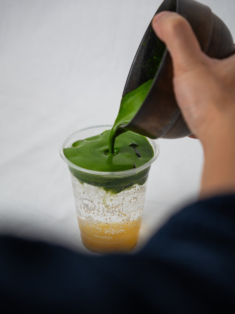 matcha pour